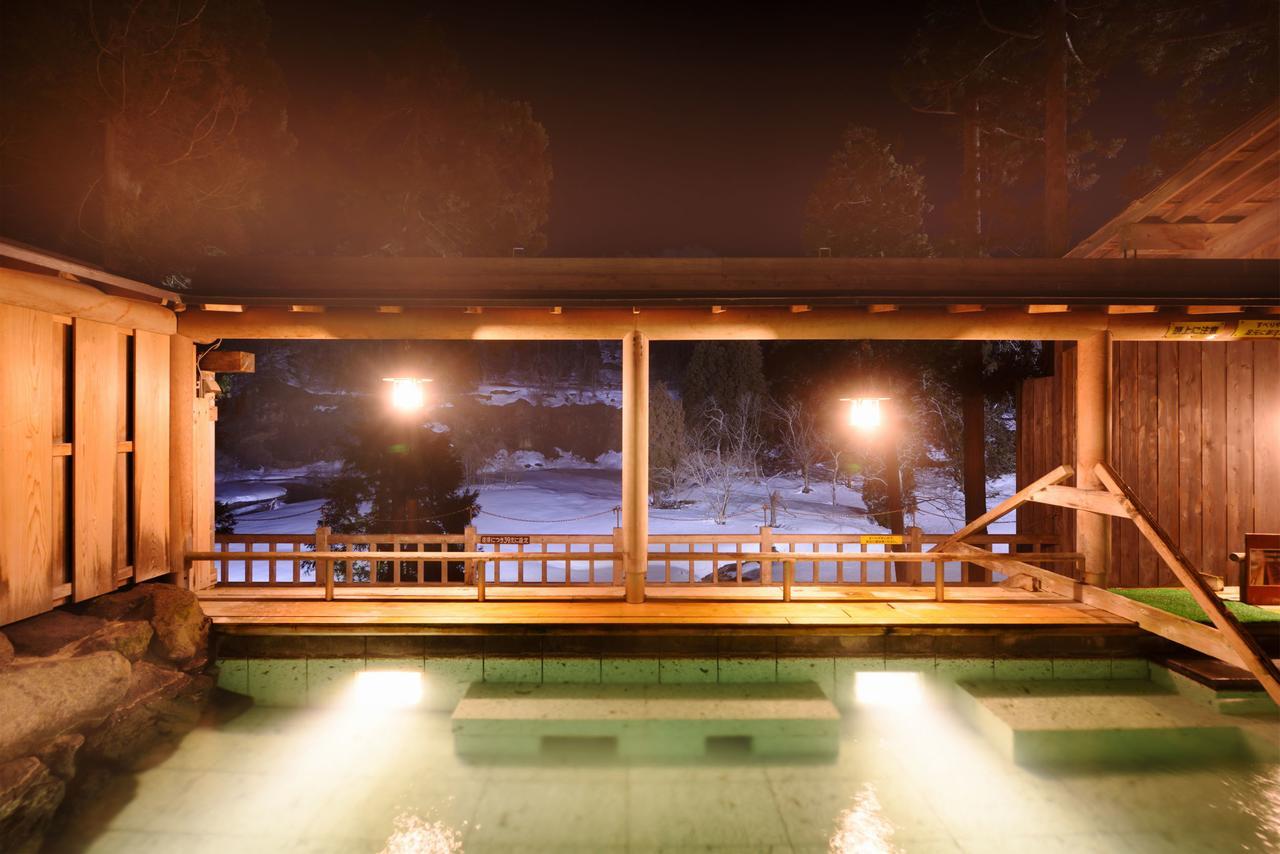 Ginzanso Hotel Obanazawa Bagian luar foto